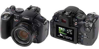 Canon Powershot on Canon Powershot S5 Is Voor  En Achterzijde