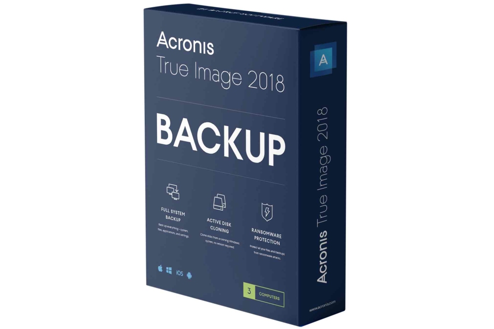 acronis true image premium 2018